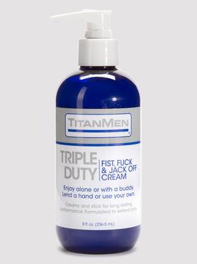 Doc Johnson TitanMen Triple Duty Fisting Cream 8 fl oz