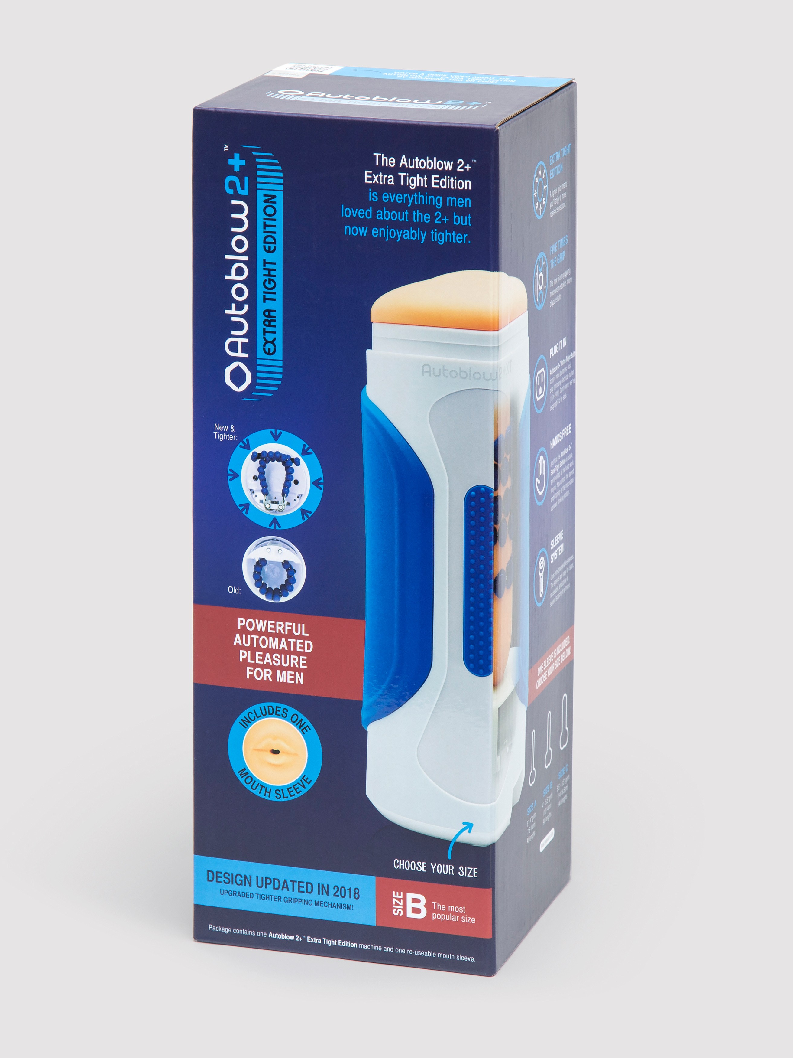 Autoblow 2 Plus Extra Tight Blow Job Masturbator, Flesh Pink, hi-res