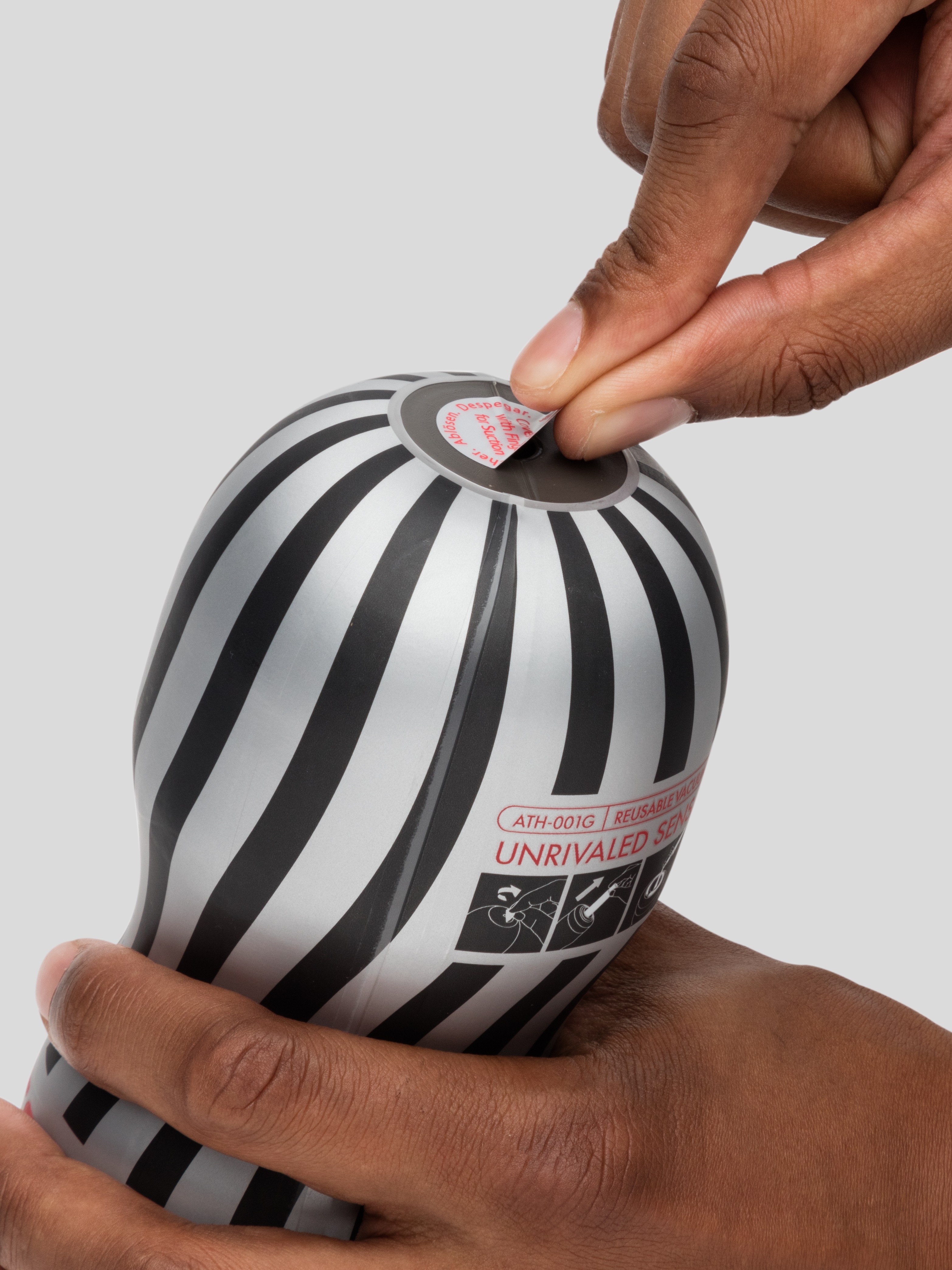 TENGA Air Tech Ultra Size Male Masturbator Cup, White, hi-res