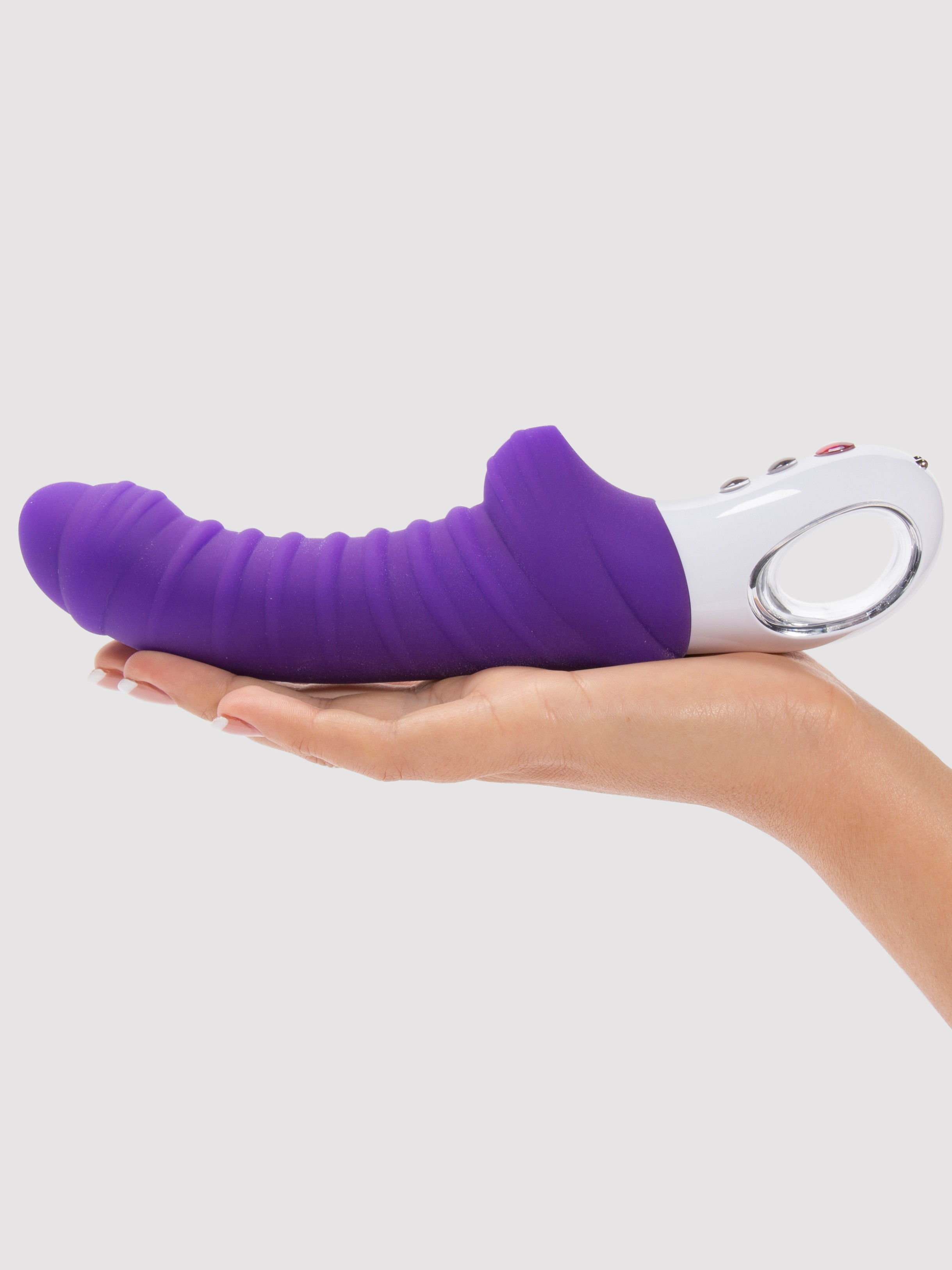 Fun Factory G5 Tiger Rechargeable G-Spot Vibrator, Purple, hi-res