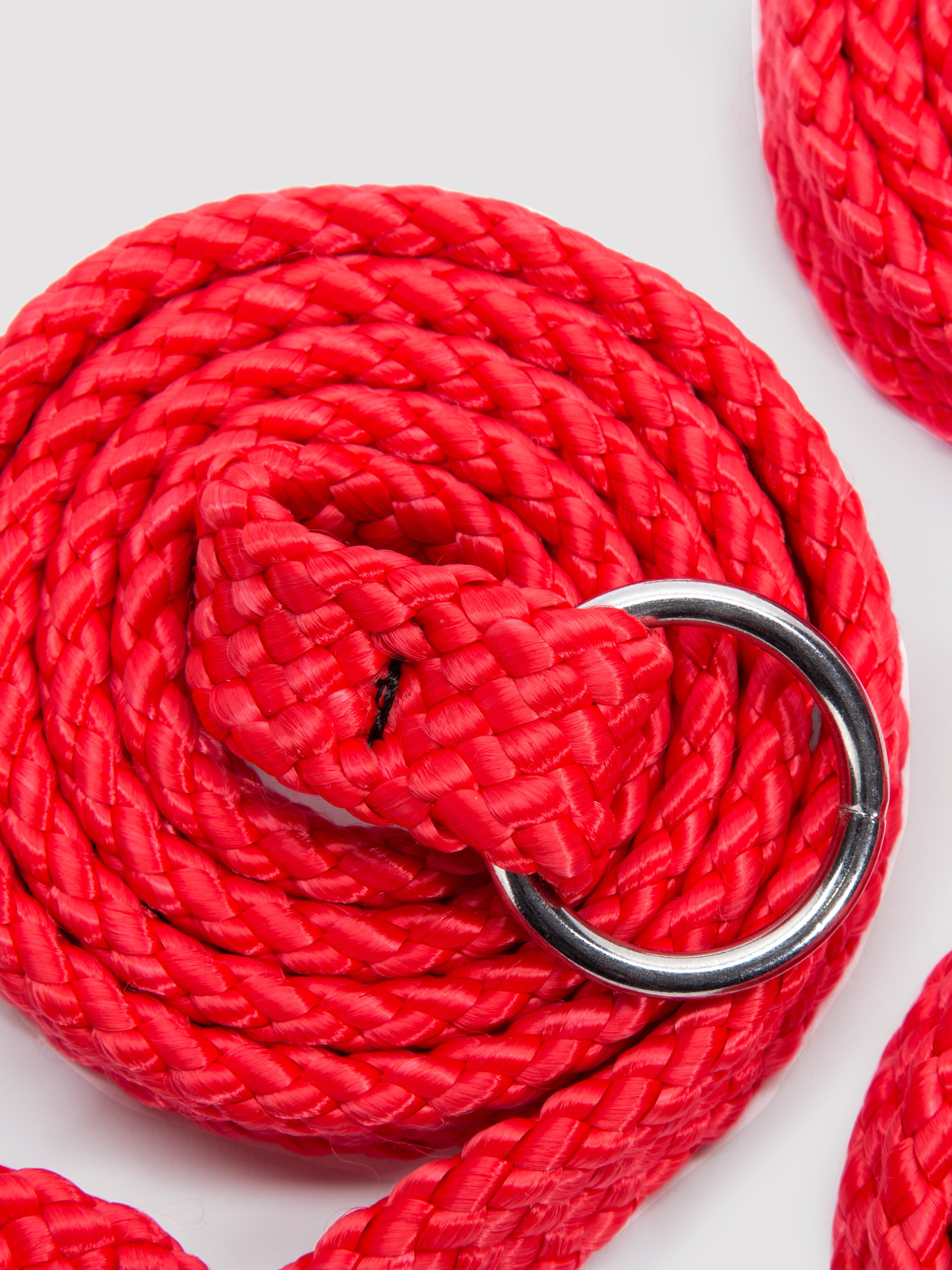 Bondage Boutique Soft Bondage Rope Restraints, Red, hi-res