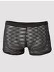 LHM Stripe Mesh Boxer Shorts Black, Black, hi-res