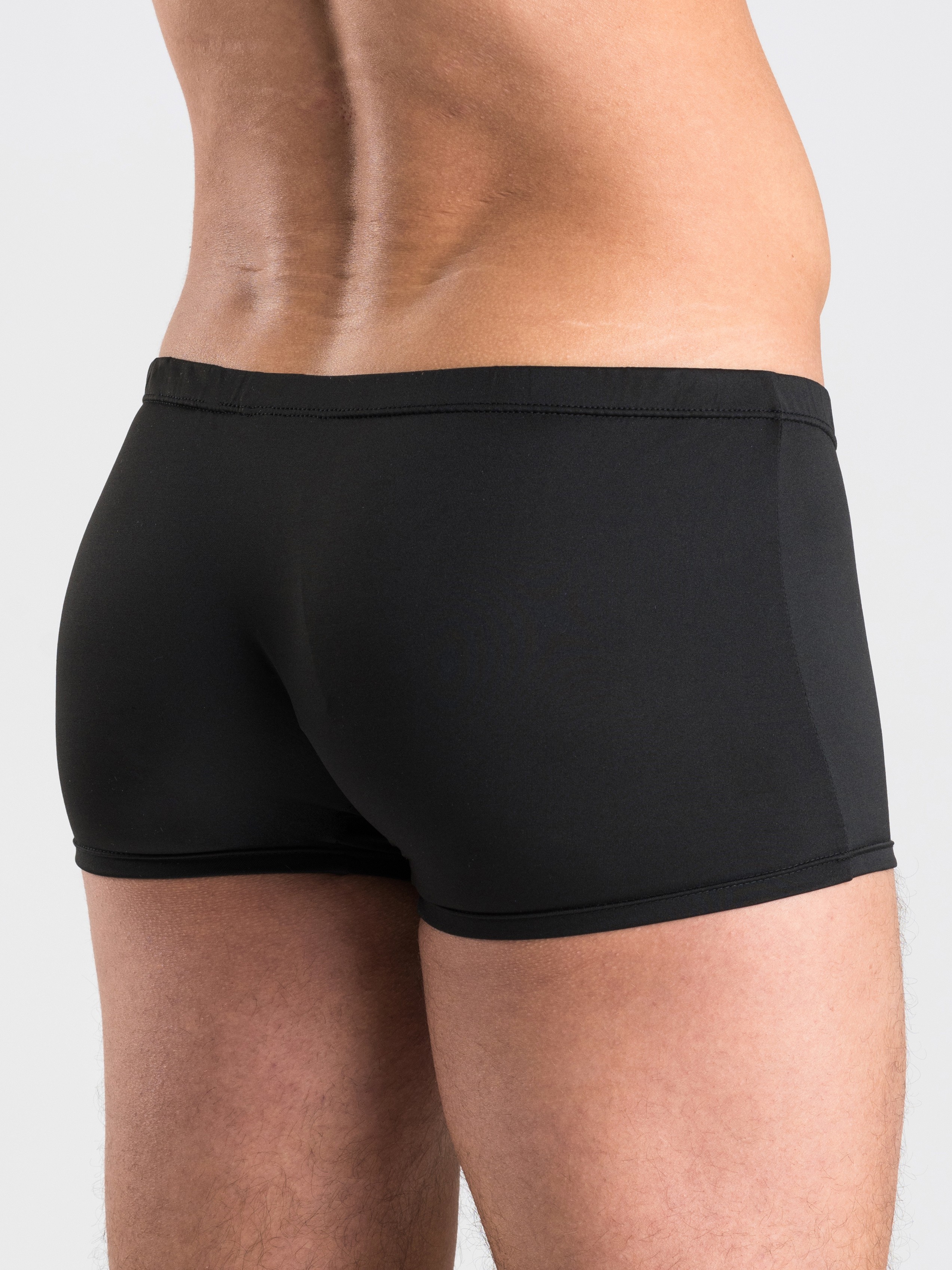LHM Tuxedo Boxer Shorts, Black, hi-res