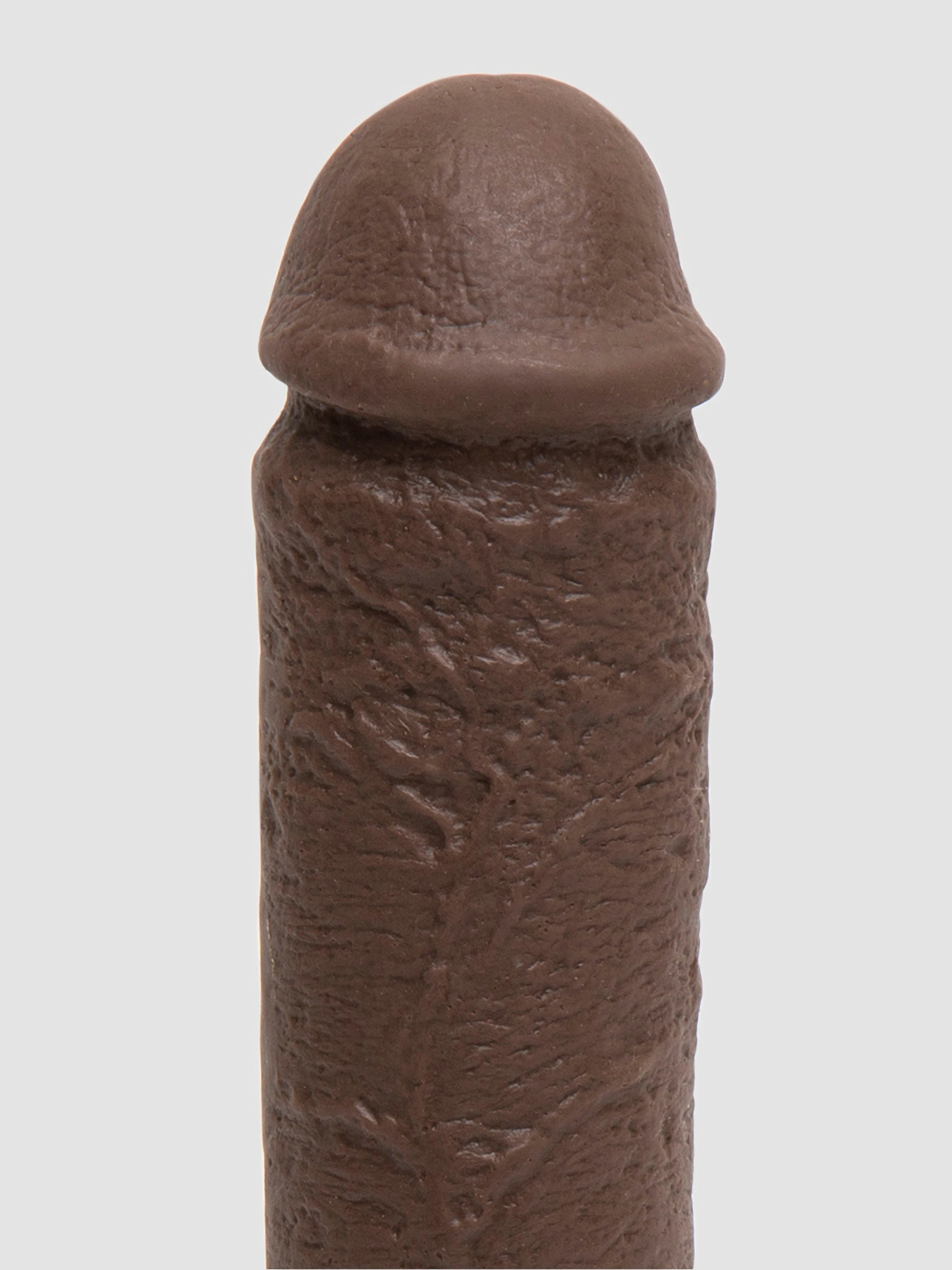 Doc Johnson Customizable Real Feel Penis Extender Kit 9 Inch, Flesh Brown, hi-res