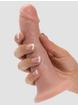 King Cock Ultra Realistic Suction Cup Dildo 6.5 Inch, Flesh Pink, hi-res