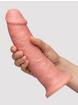 King Cock Ultra Realistic Girthy Suction Cup Dildo 8.5 Inch, Flesh Pink, hi-res