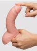 King Cock Ultra Realistic Suction Cup Dildo with Balls 5.5 Inch, Flesh Pink, hi-res