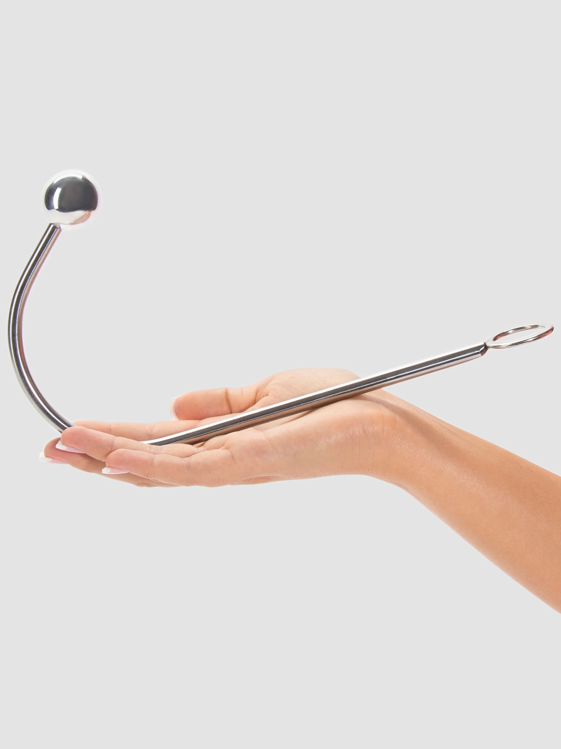 DOMINIX Deluxe Small Anal Hook, Silver, hi-res