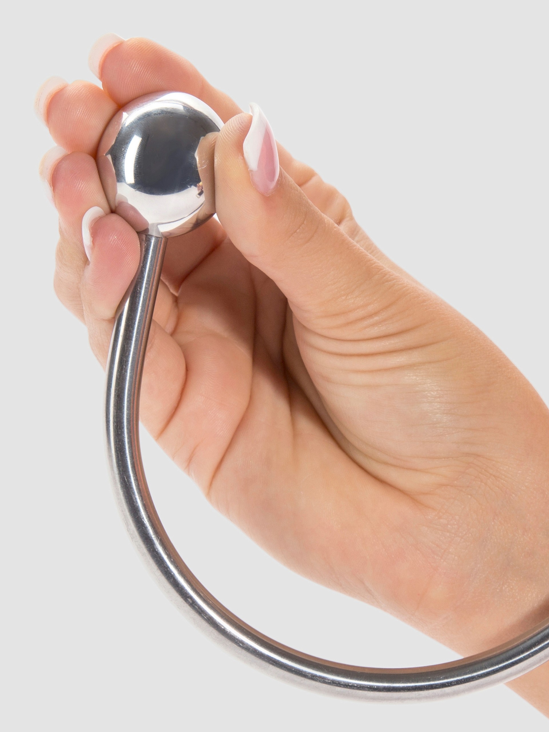 DOMINIX Deluxe Small Anal Hook, Silver, hi-res