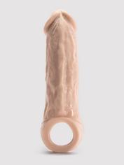 Vixen VixSkin Colossus Silicone Penis Extender 7 Inch, Flesh Pink, hi-res