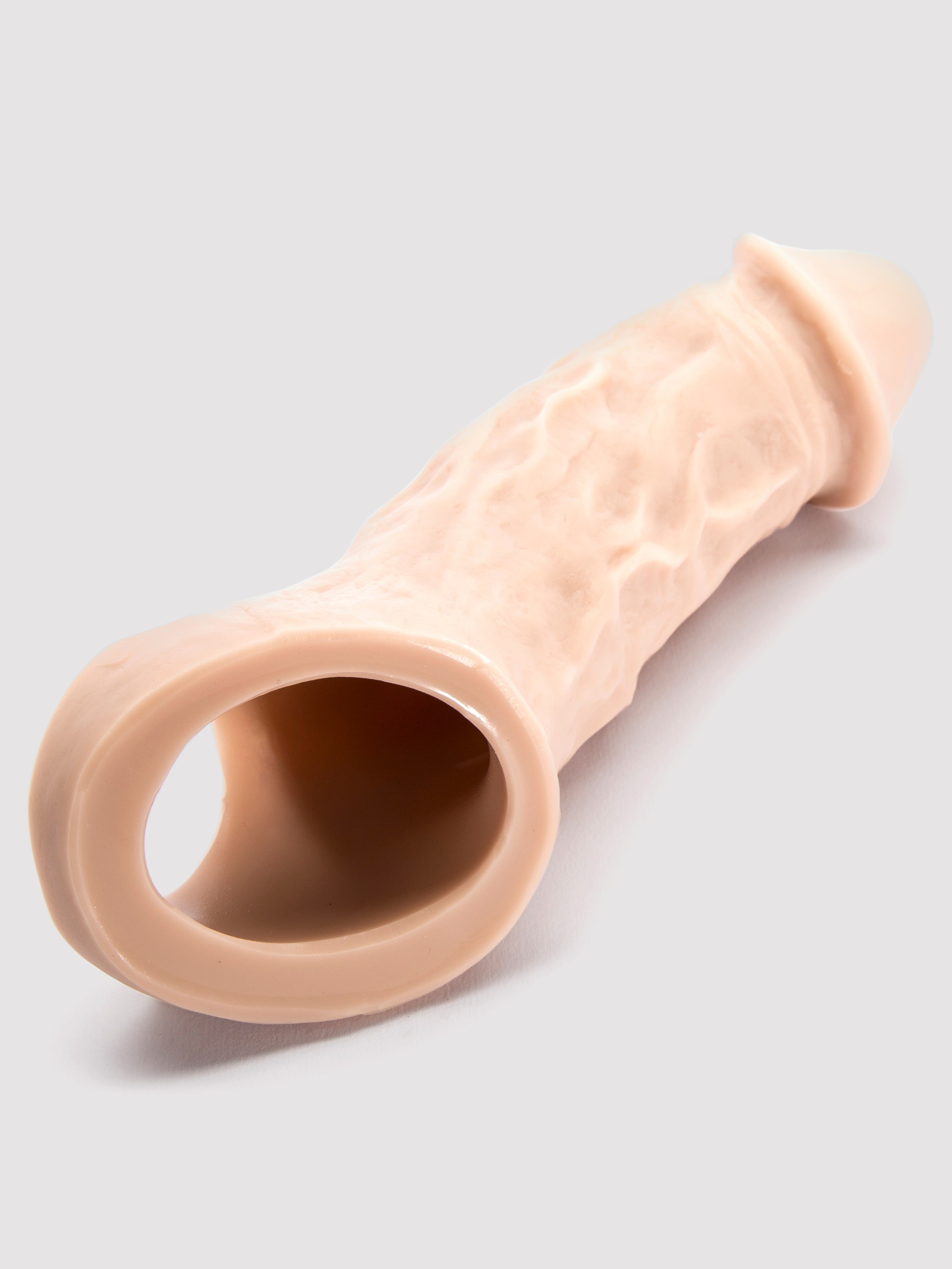 Vixen VixSkin Colossus Silicone Penis Extender 7 Inch, Flesh Pink, hi-res
