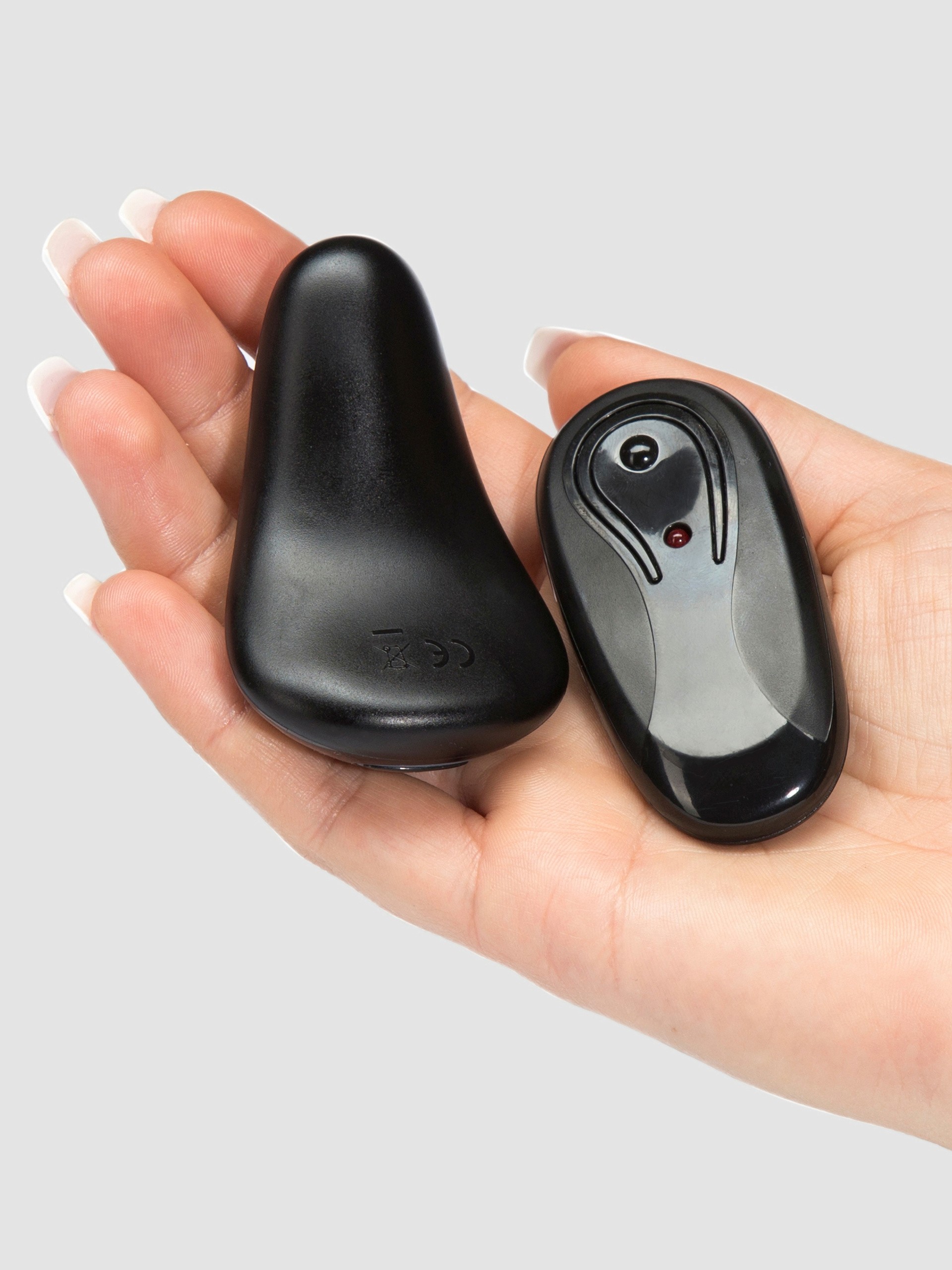 Secrets 5 Function Remote Control Vibrating Lace Thong, Black, hi-res