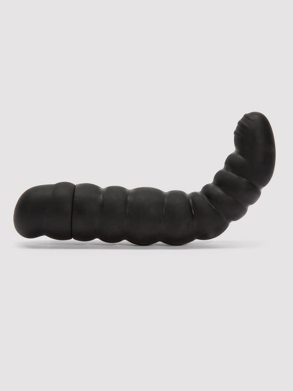 Masajeador Vibrador de Próstata de Silicona con 10 Funciones de Flexcite, Negro , hi-res
