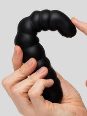 Masajeador Vibrador de Próstata de Silicona con 10 Funciones de Flexcite, Negro , hi-res