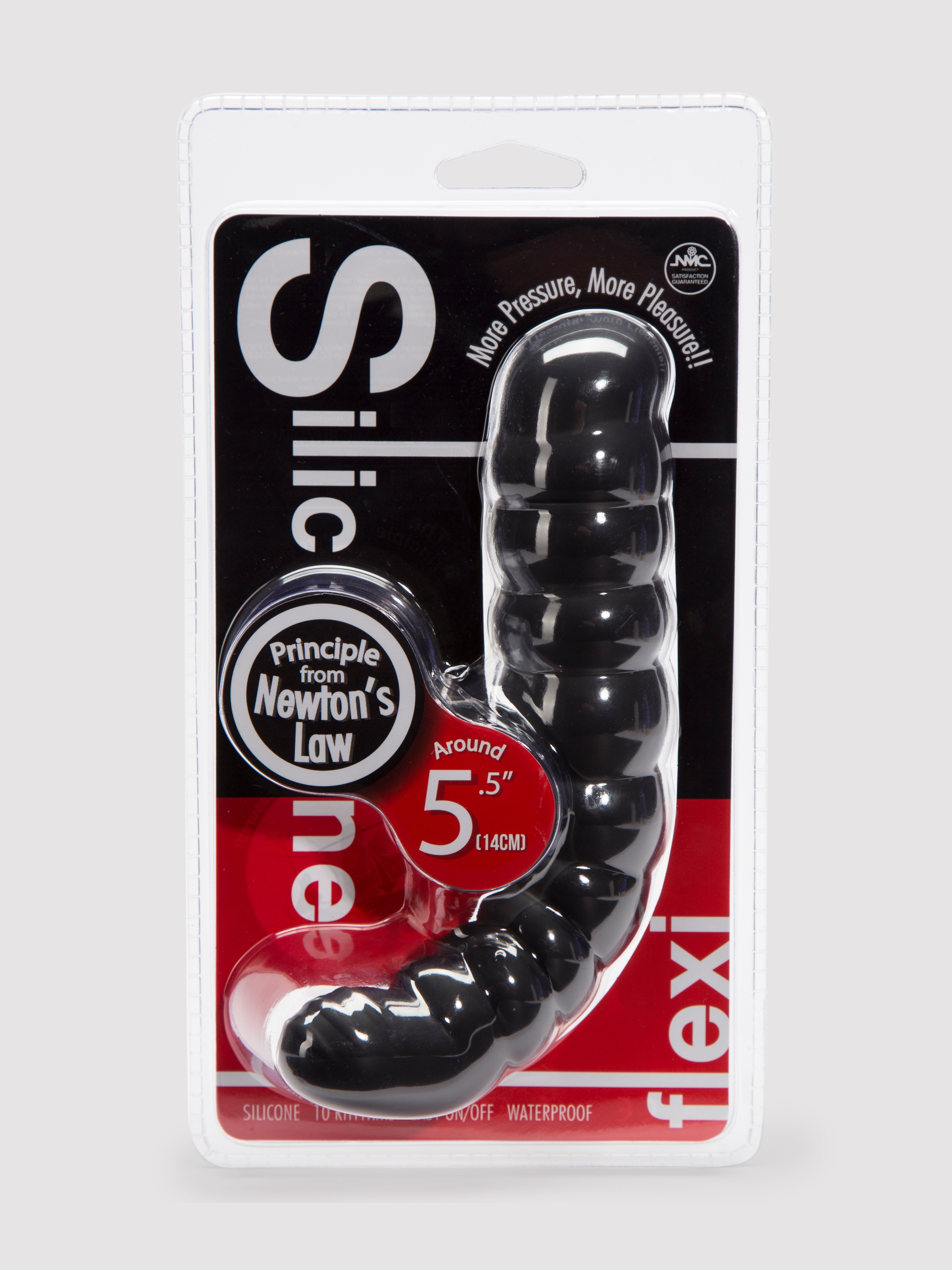 Flexcite 10 Function Silicone Vibrating Prostate Massager, Black, hi-res