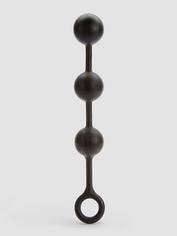 Cannonballs Giant Silicone Anal Beads, Black, hi-res