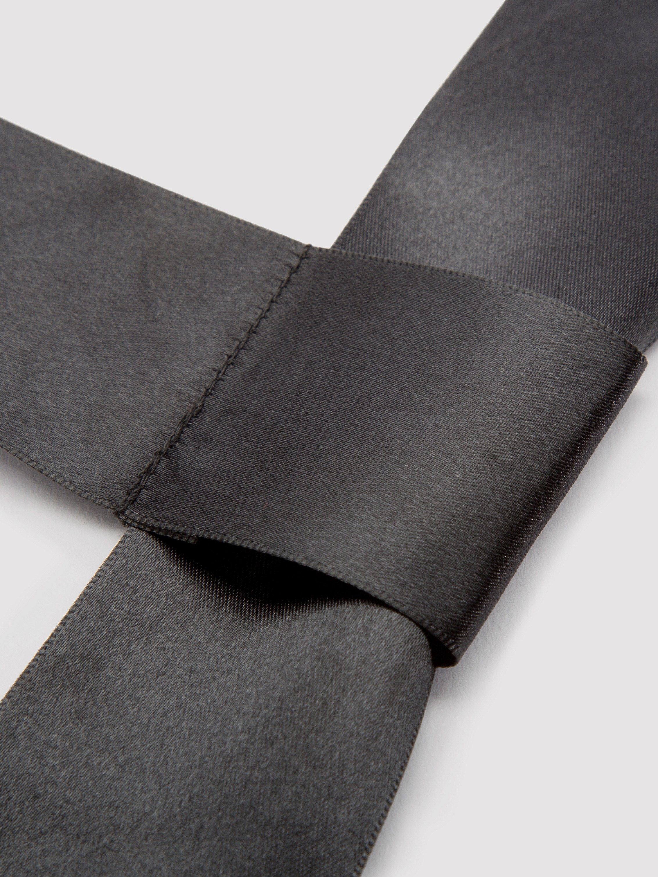 Lovehoney Oh! Silky Bondage Restraints, Black, hi-res