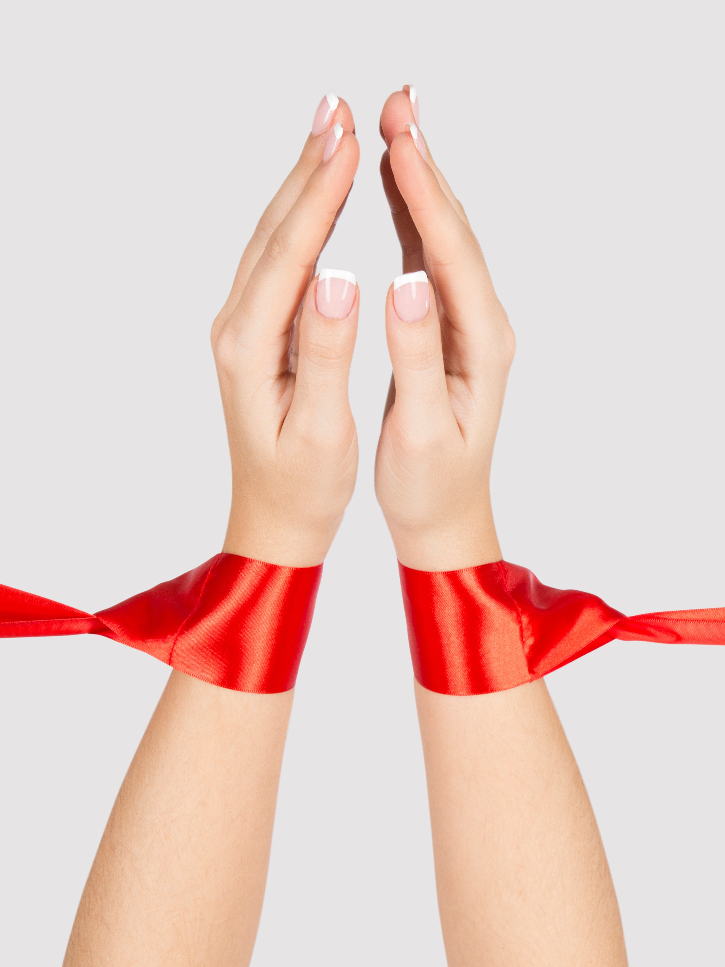 Lovehoney Oh! Silky Bondage Restraints, Red, hi-res