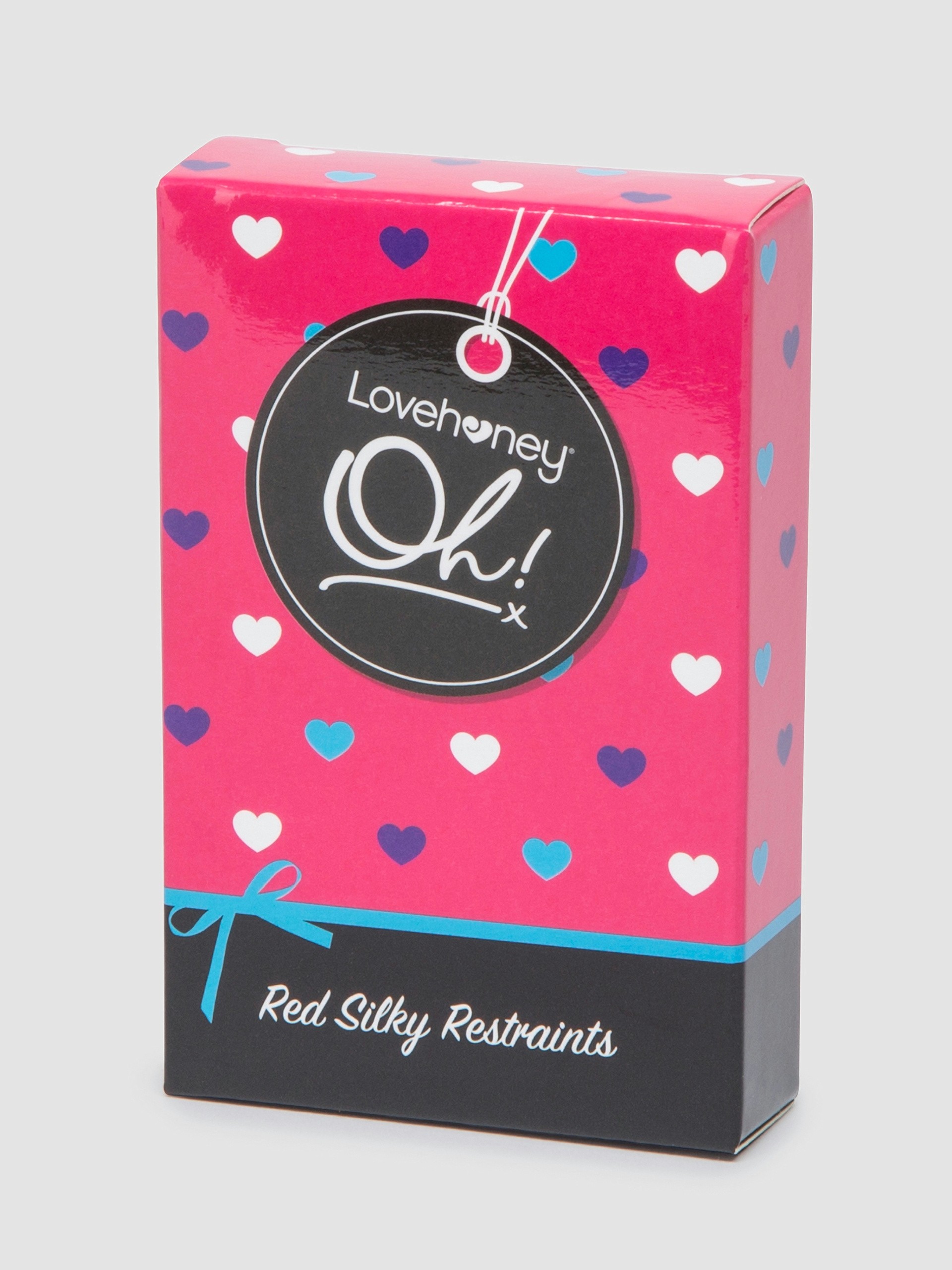 Lovehoney Oh! Silky Bondage Restraints, Red, hi-res