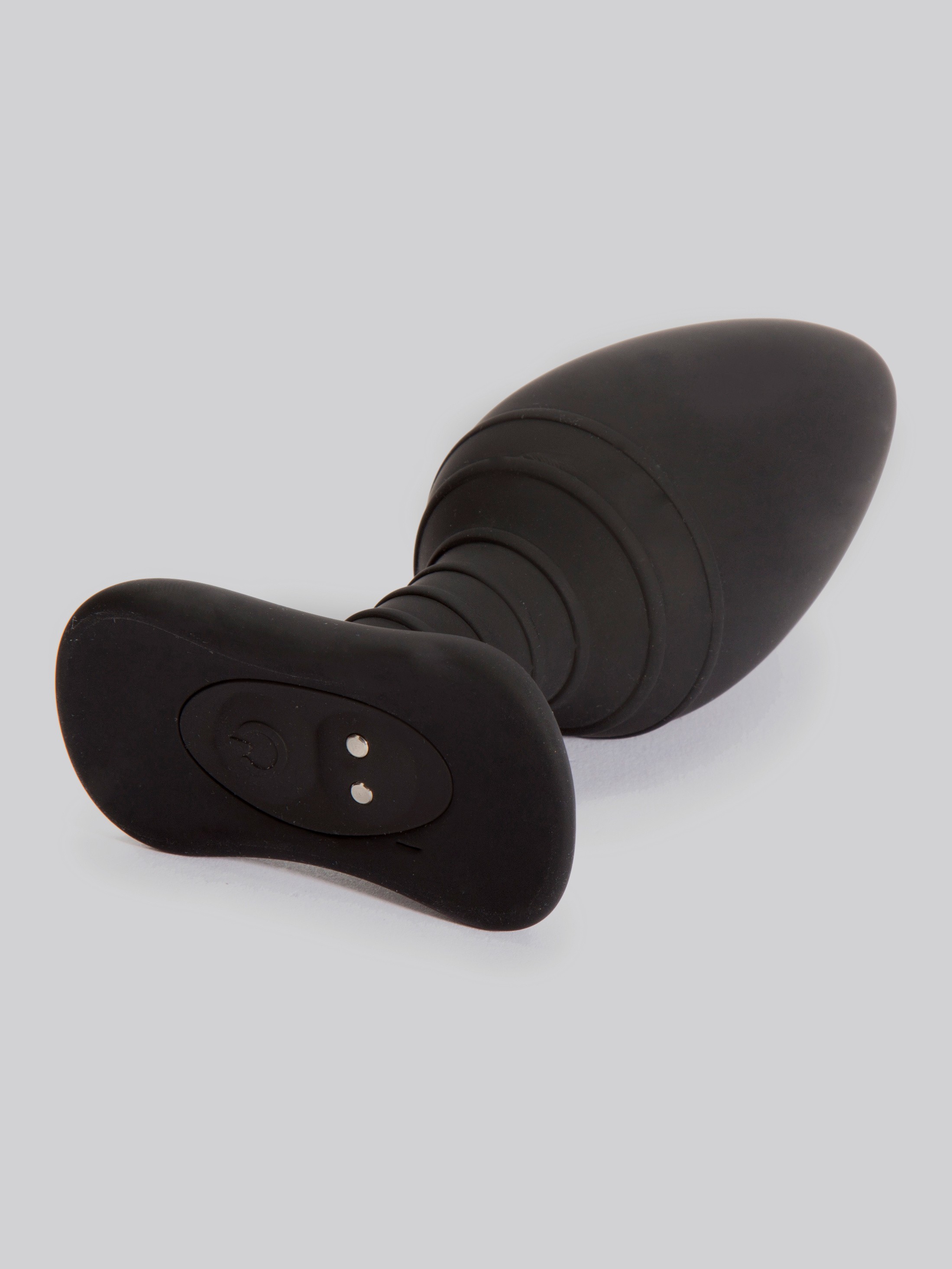 Nexus Ace Large Extra Quiet Remote Control Vibrating Butt Plug 5 Inch, Black, hi-res