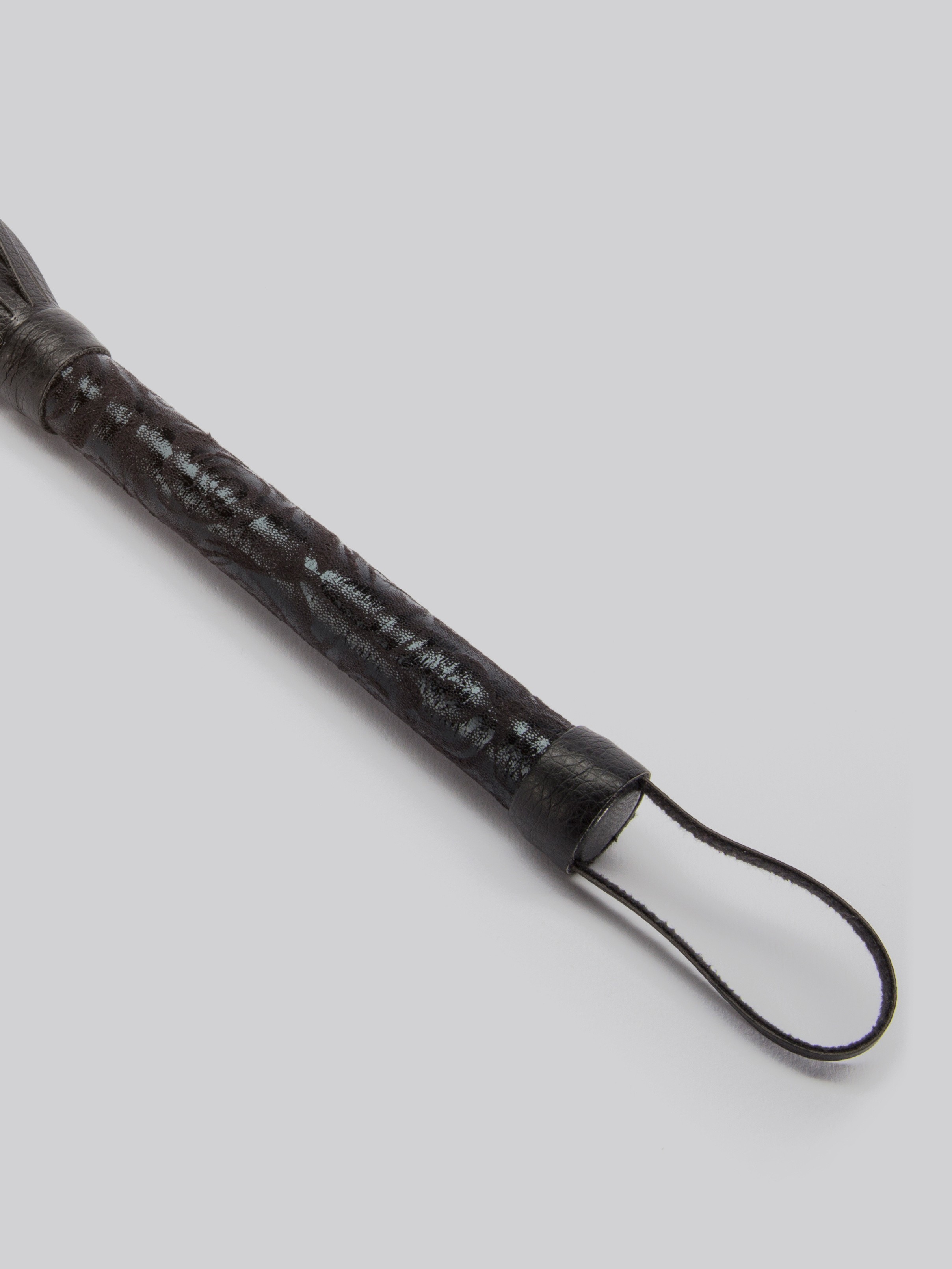 Bondage Boutique Black Rose Beginner's Flogger, Black, hi-res