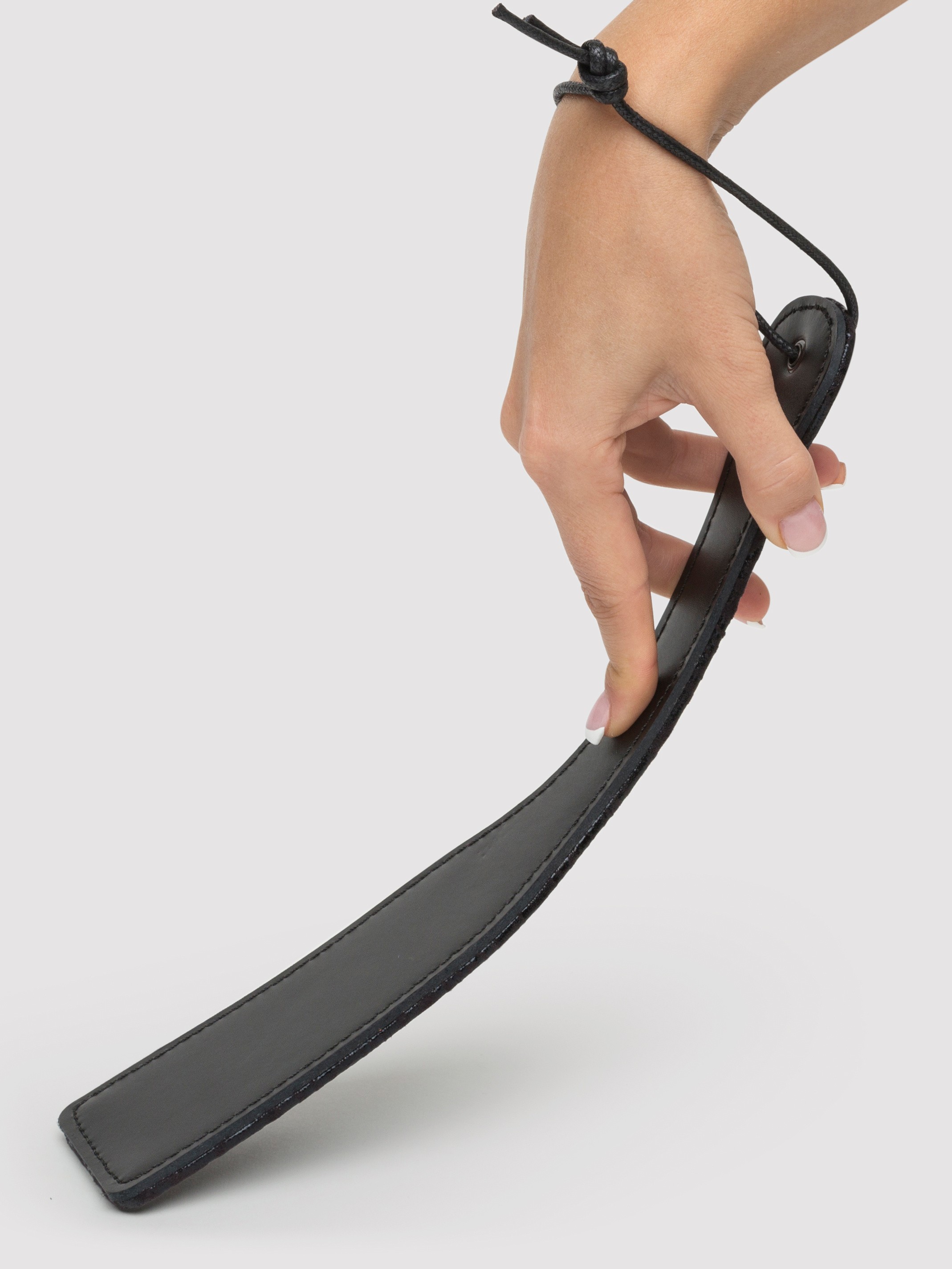 Bondage Boutique Black Rose Spanking Paddle, Black, hi-res