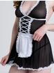 Lovehoney Fantasy French Maid Costume, Black, hi-res