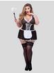 Lovehoney Fantasy French Maid Costume, Black, hi-res