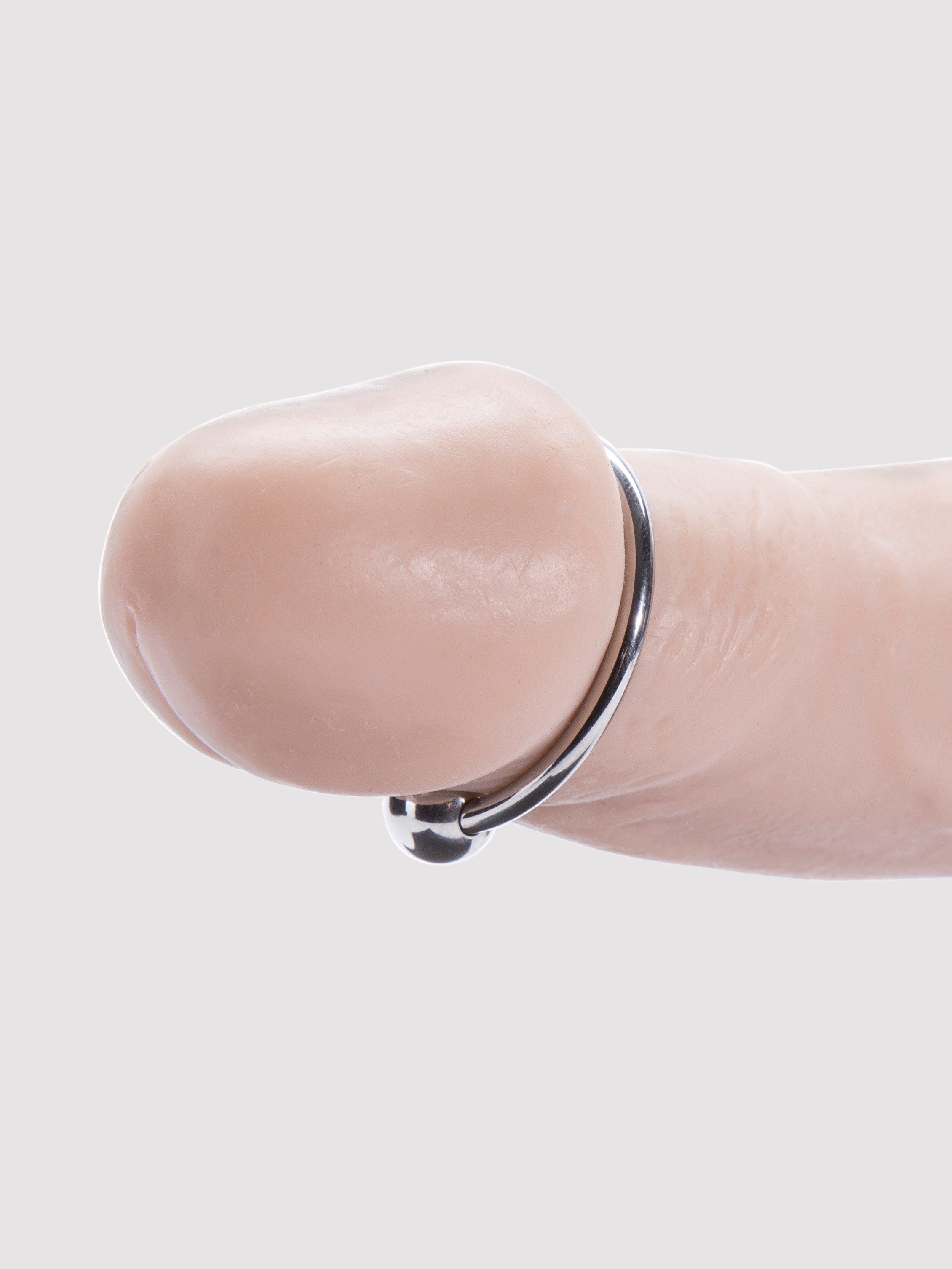 DOMINIX Deluxe Steel Glans Ring, Silver, hi-res