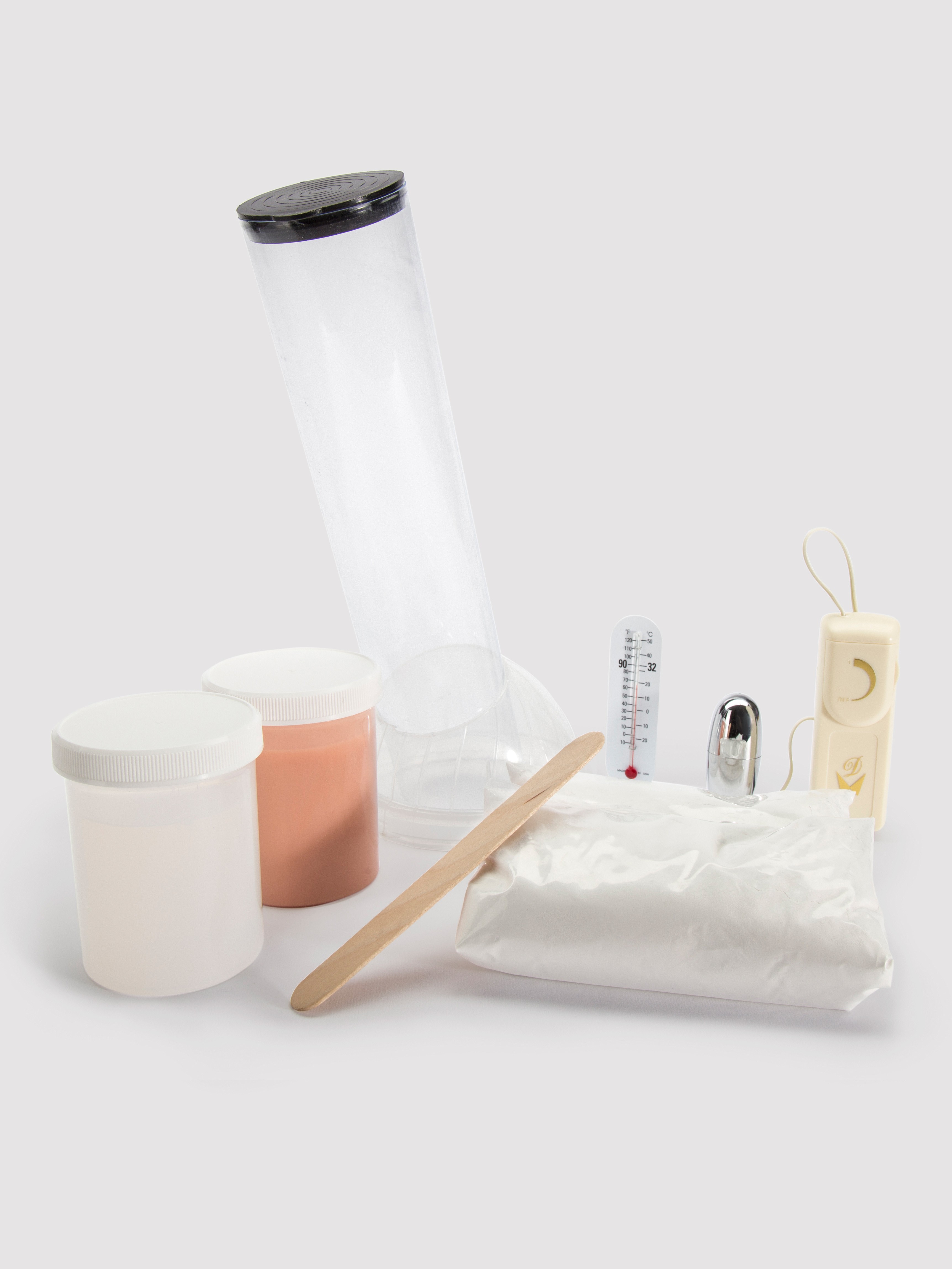 Clone-A-Willy and Balls Vibrator Molding Kit, Flesh Pink, hi-res