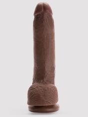 King Cock Ultra Realistic Suction Cup Dildo with Balls 8 Inch, Flesh Brown, hi-res