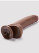 King Cock Ultra Realistic Suction Cup Dildo with Balls 8 Inch, Flesh Brown, hi-res