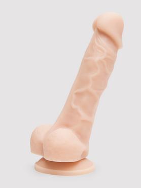 Gode réaliste silicone Luxe 14 cm rose chair, Lifelike Lover