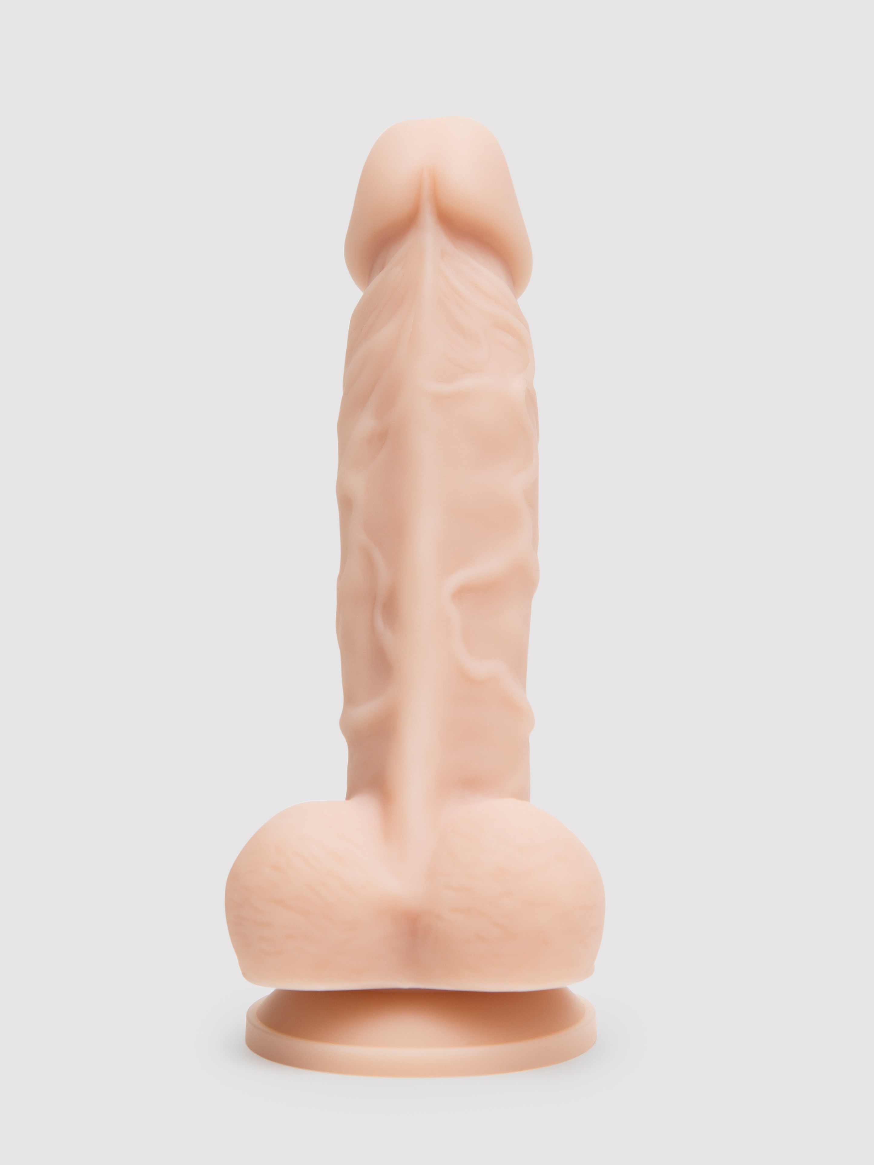 Lifelike Lover Luxe Realistic Silicone Dildo 6 Inch, Flesh Pink, hi-res