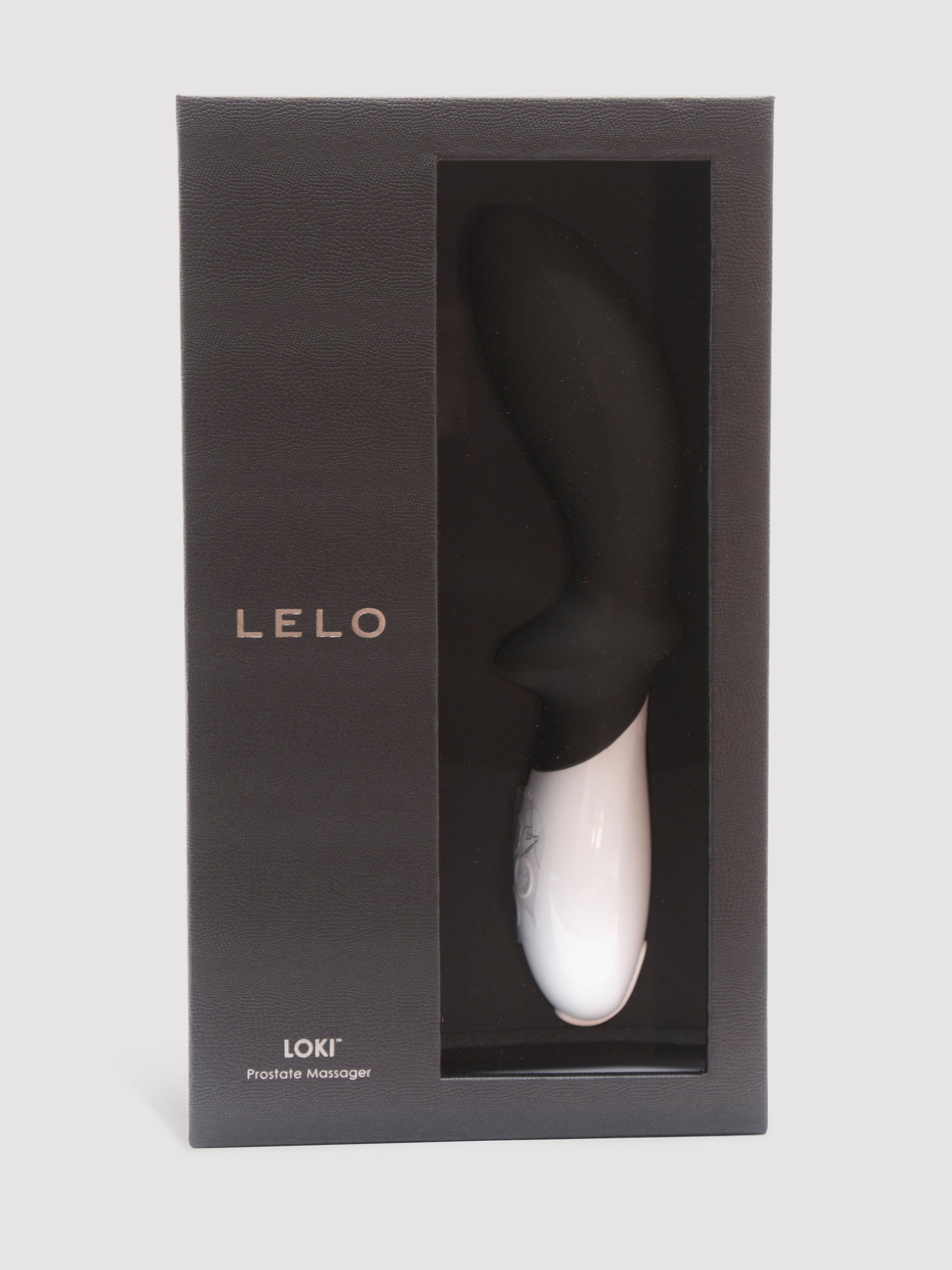Lelo Loki Luxury Rechargeable Vibrating Prostate Massager, Black, hi-res