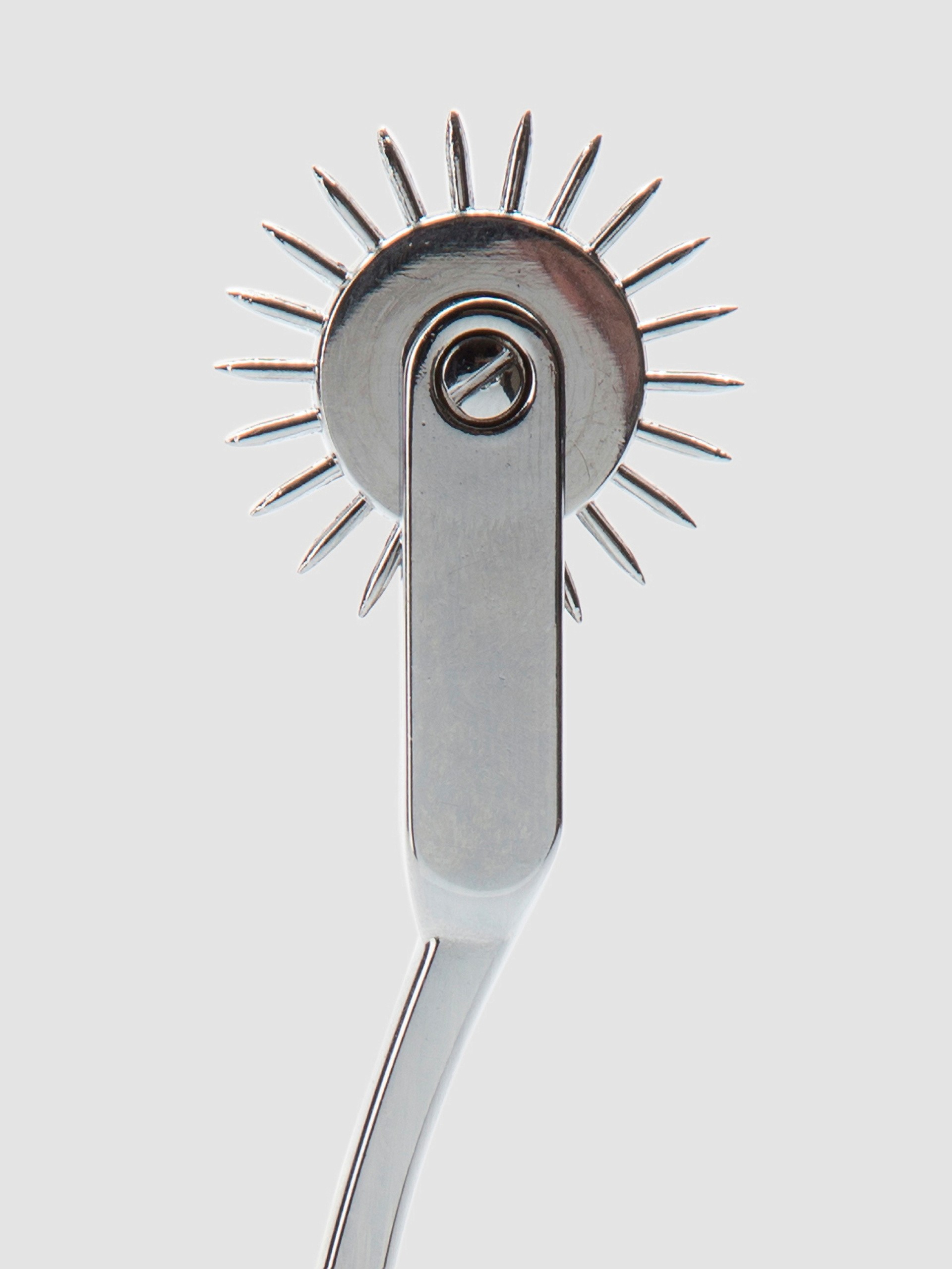 Bondage Boutique Stainless Steel Wartenberg Pinwheel, Silver, hi-res
