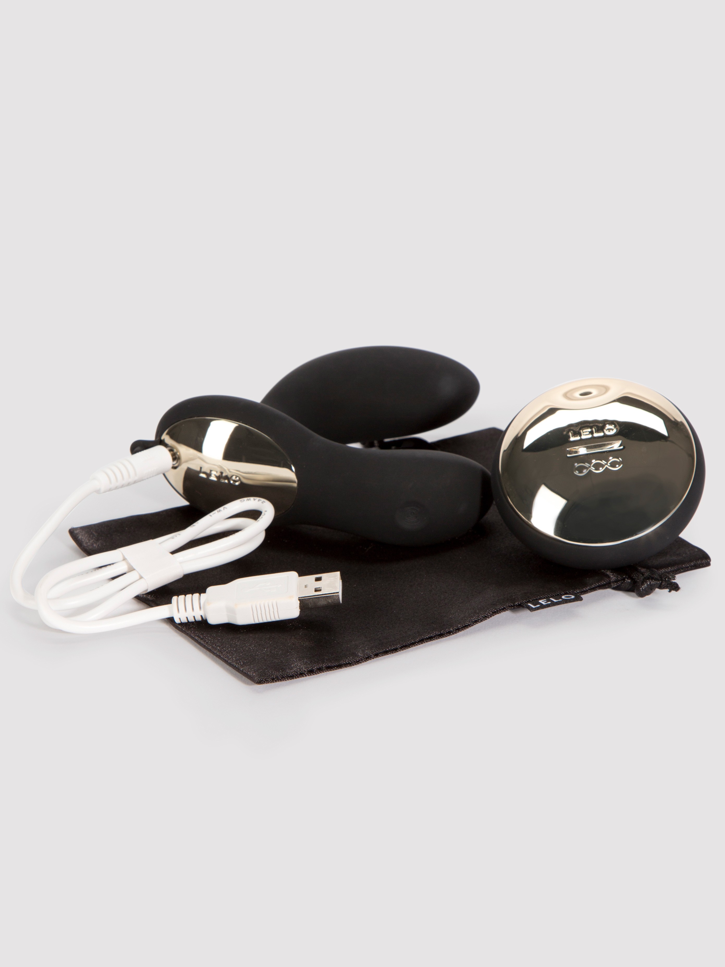 Lelo Hugo SenseMotion Remote Control Rechargeable Prostate Massager, Black, hi-res