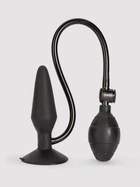 Plug anal gonflable de taille moyenne en silicone par Booty Call