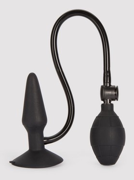 Booty Call Small Silicone Inflatable Butt Plug 4 Inch