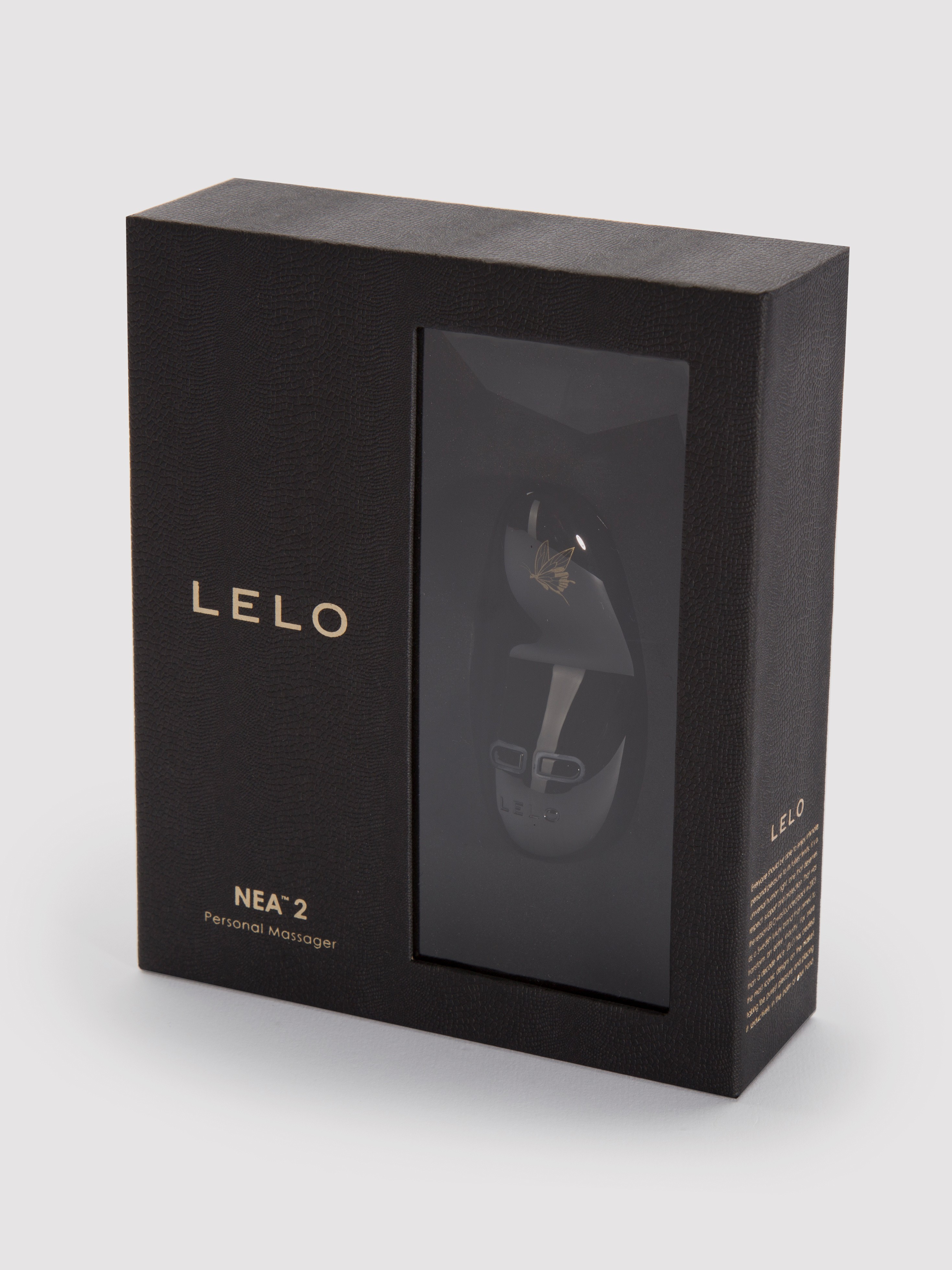 Lelo Nea 2 Luxury Rechargeable Clitoral Vibrator, Black, hi-res