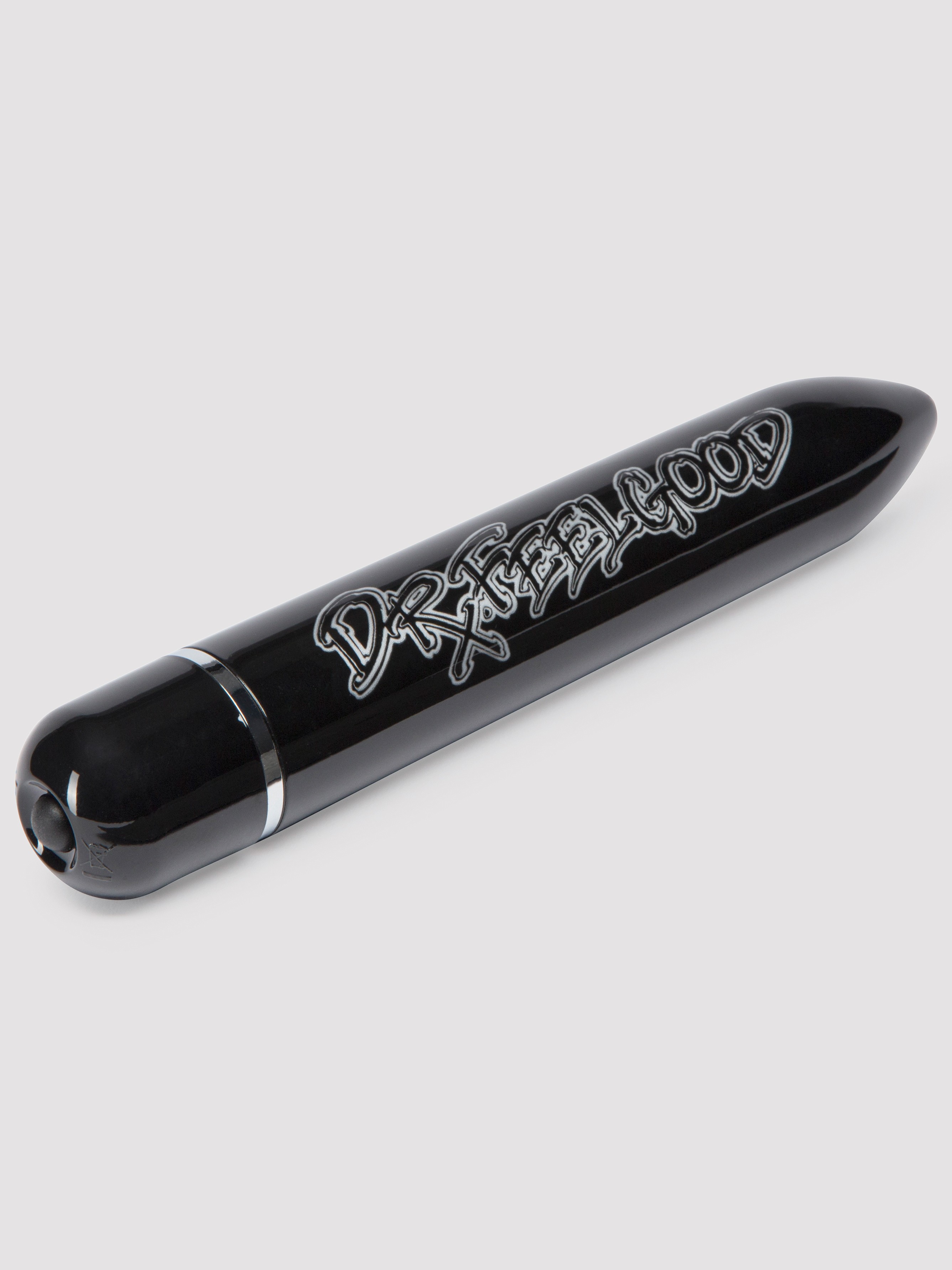 M&ouml;tley Cr&uuml;e Dr Feelgood 7 Function Vibrator 6 Inch, Black, hi-res