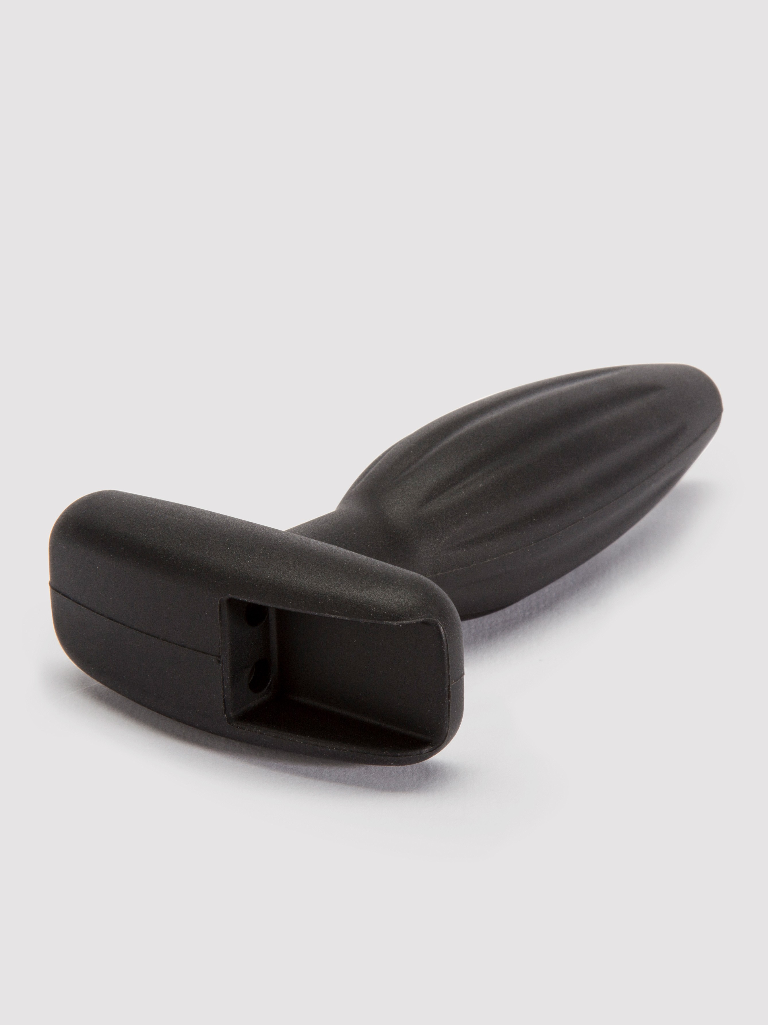ElectraStim Bi-Polar Electrosex Silicone Noir Rocker Small Butt Plug, Black, hi-res