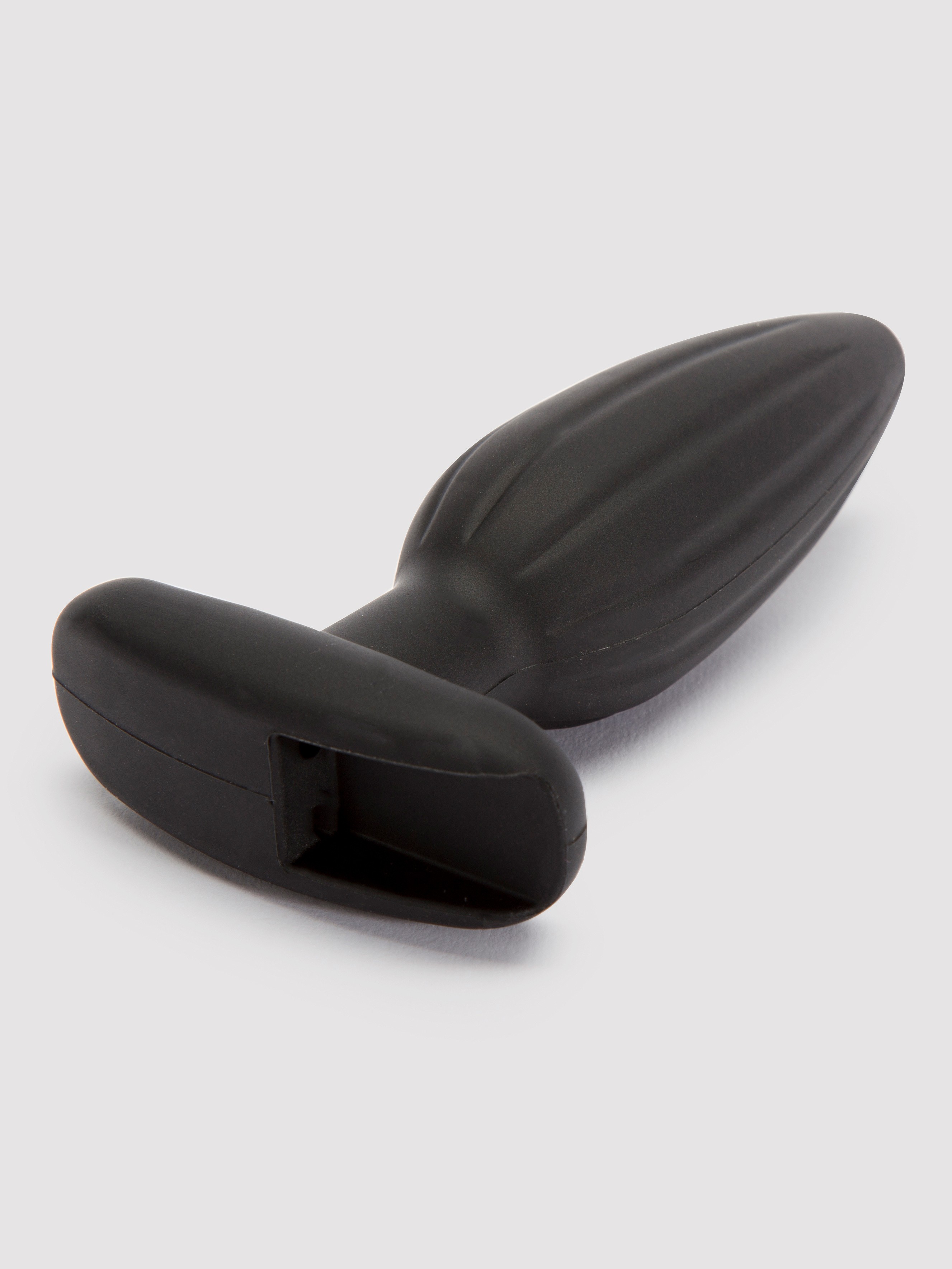 ElectraStim Bi-Polar Electrosex Silicone Noir Rocker Medium Butt Plug, Black, hi-res