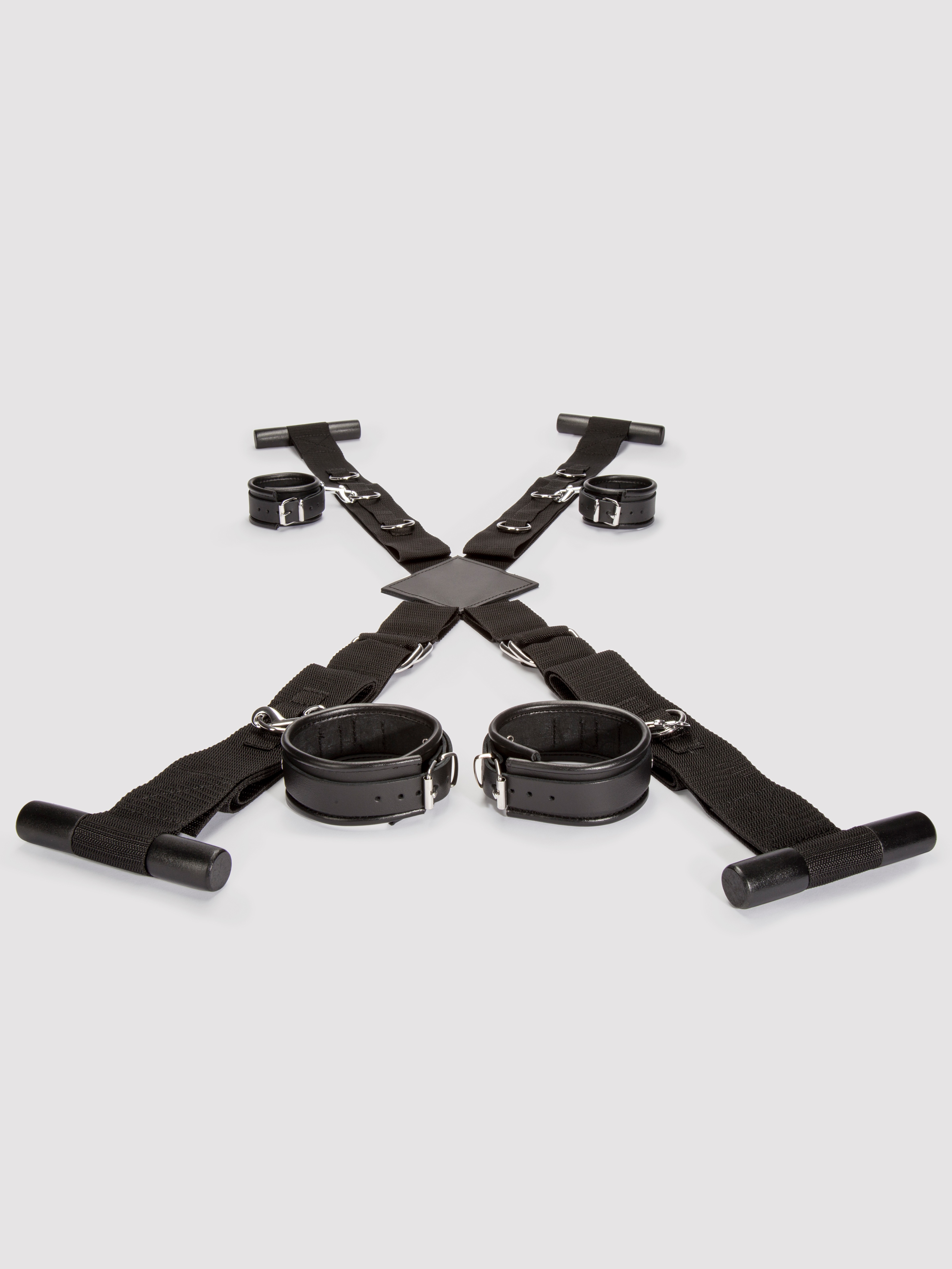 DOMINIX Deluxe Over the Door Cross Position Restraint Kit, Black, hi-res