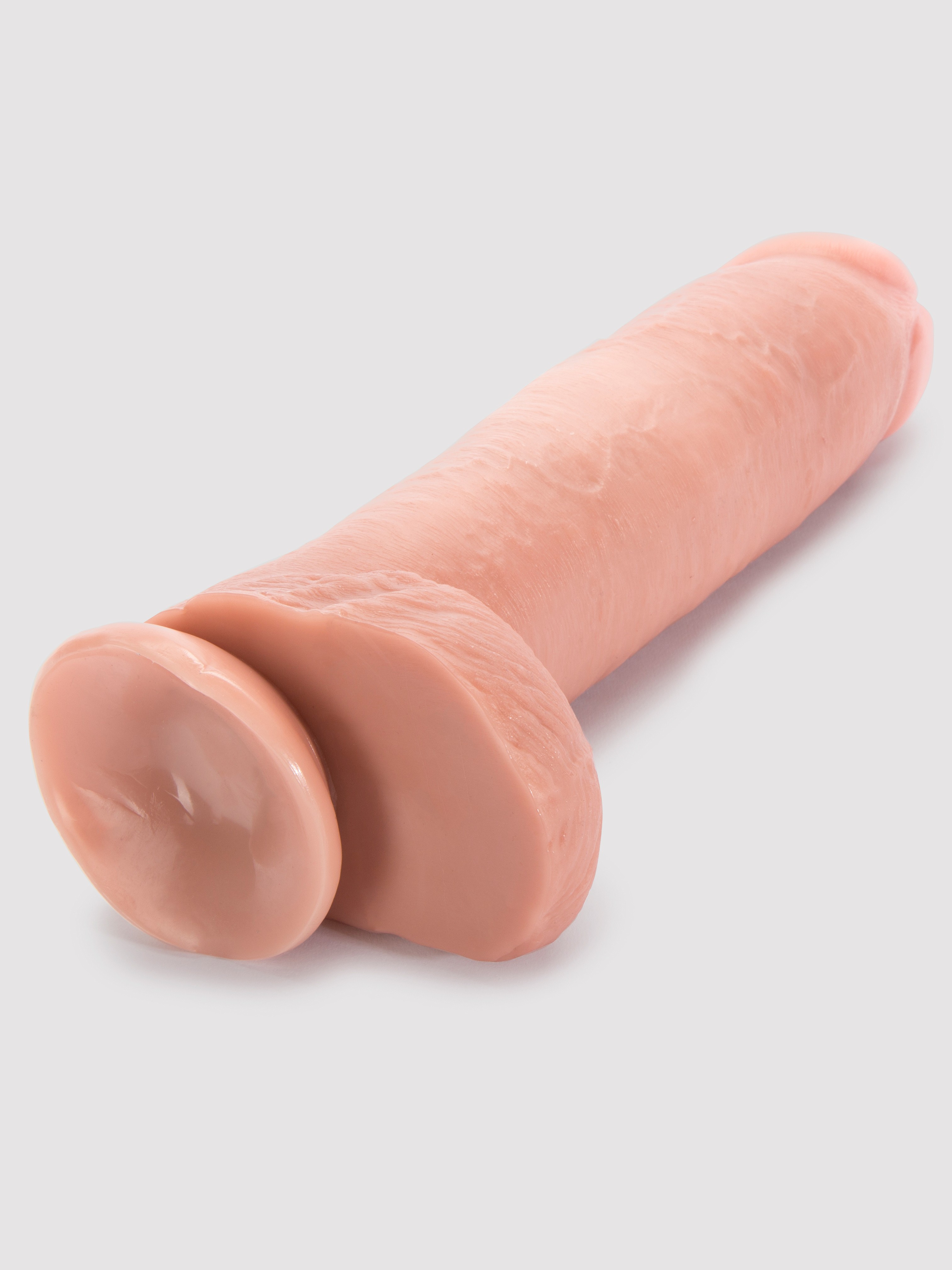 King Cock Mega Girthy Ultra Realistic Suction Cup Dildo 10.5 Inch, Flesh Pink, hi-res