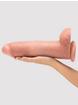 King Cock Mega Girthy Ultra Realistic Suction Cup Dildo 10.5 Inch, Flesh Pink, hi-res