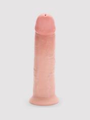 King Cock Extra Girthy Ultra Realistic Suction Cup Dildo 9.5 Inch, Flesh Pink, hi-res