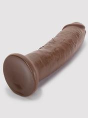 King Cock Extra Girthy Ultra Realistic Suction Cup Dildo 9.5 Inch, Flesh Brown, hi-res