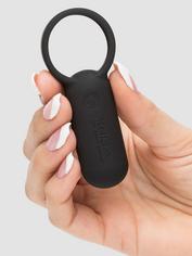 TENGA SVR Smart Vibe Ring Rechargeable Vibrating Cock Ring, Black, hi-res