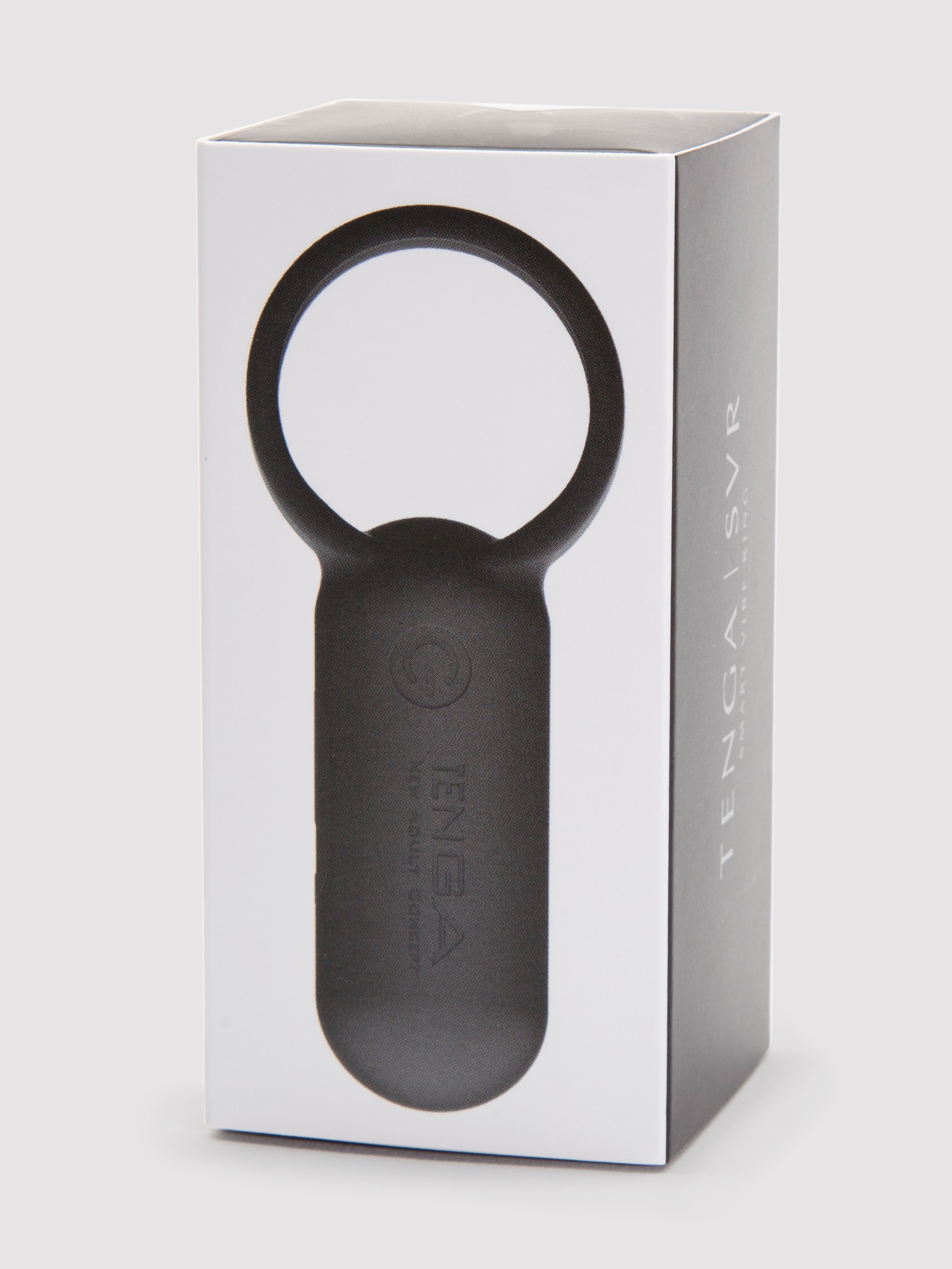TENGA SVR Smart Vibe Ring Rechargeable Vibrating Cock Ring, Black, hi-res